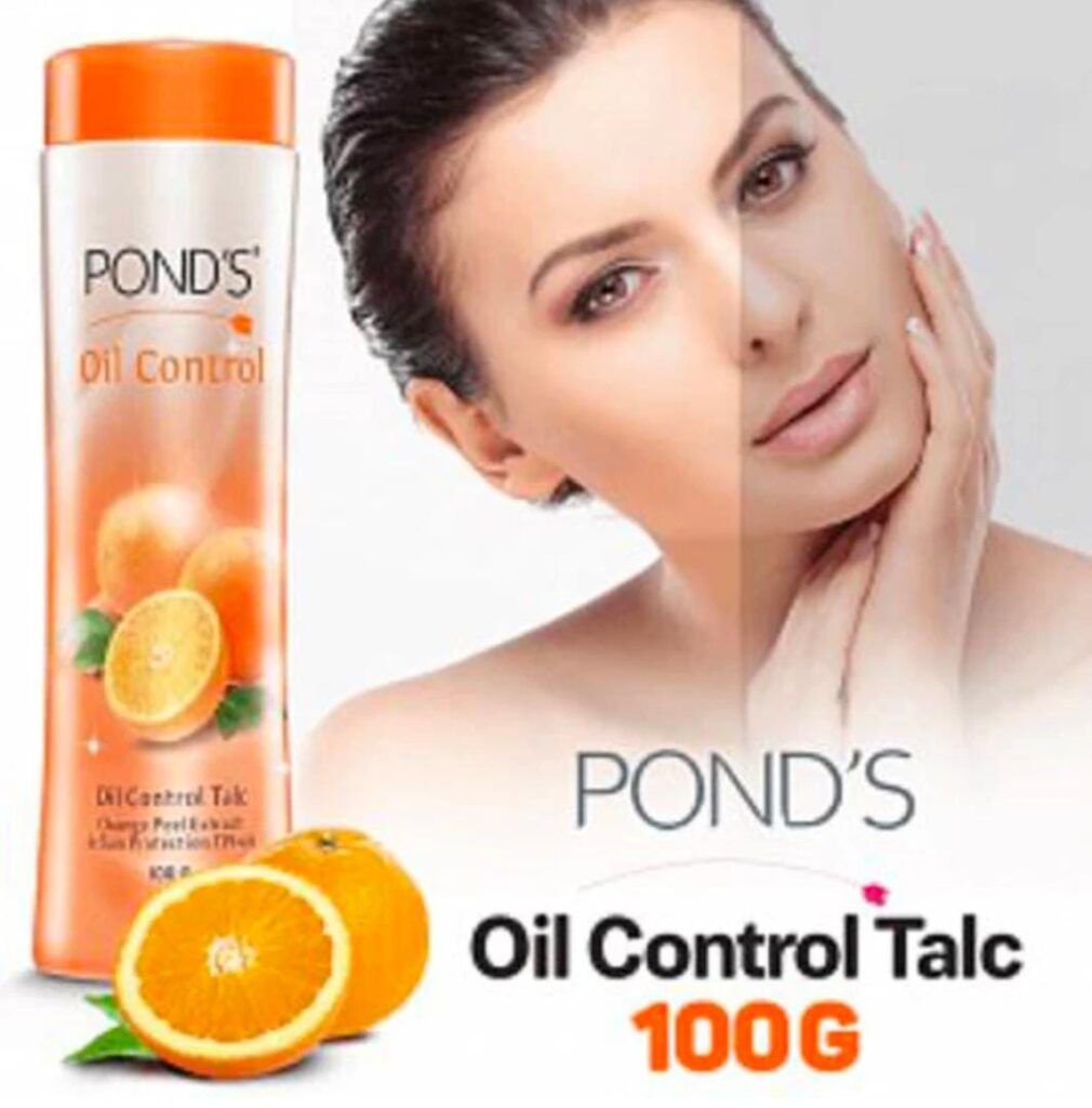 Ponds Oil Control Orange Peel Extract Sun Protection Talcum Beyond Level